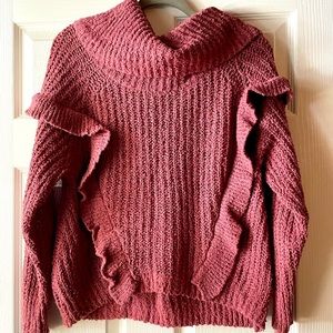 SOLD Express cowl neck sweater